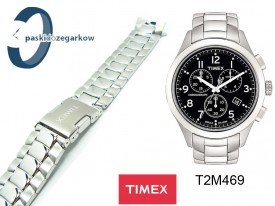 Bransoleta do zegarka Timex T2M469 stalowa