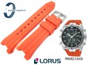 Pasek do zegarka Lorus RW621AX9, RT331EX9 pomarańczowy