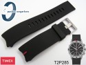 Pasek do zegarka Timex T2P285 czarny gumowy