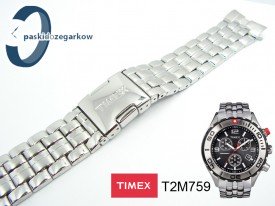 Bransoleta do zegarka Timex T2M759 stalowa