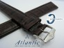 Pasek Atlantic XXL 20 mm brązowy sprzączka stalowa
