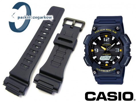 Pasek do Casio AQ-S810, W-735 granatowy