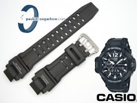 Pasek do zegarka Casio G-Shock GA-1100 GA-1000 czarny białe napisy
