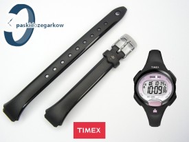 Pasek do zegarka Timex T5K522 gumowy, czarny