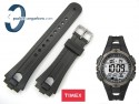 Pasek do zegarka Timex T5K802 czarny gumowy