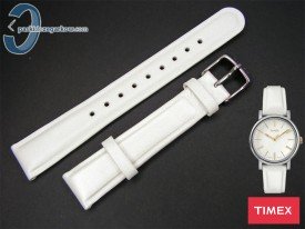Pasek Timex T2P327 biały perłowy 16 mm