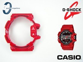 Bezel do Casio GBA-400 GBA-400-4 czerwony połysk
