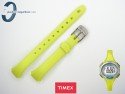 Pasek Timex TW5K90200 gumowy żółty