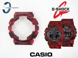 Bezel do Casio GD-120CM-4, GA-100CM-4 , GA-100, GA-110, GD-100, GA-120, GD-120, G-8900 moro czerwone