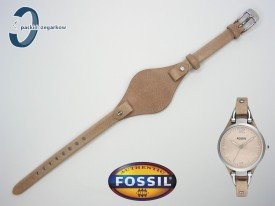 Pasek do zegarka Fossil Georgia ES2830 jasny brąz oryginalny