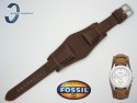 Pasek do zegarka Fossil CH2795 skórzany brązowy