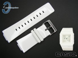 Pasek do Casio BGA-200, BGD-100, BGD-101 biały połysk