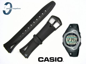 Pasek Casio STR-300 czarny gumowy