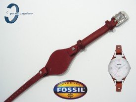 Pasek do zegarka Fossil ES3416 ES2830 ES3199 ES3060 bordowy