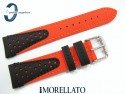 Pasek MORELLATO VOLLEY CORDURA 22 mm skórzano-materiałowy wodoodporny