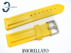 Pasek MORELLATO MARINER gumowy, żółty