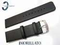 Pasek MORELLATO LARGE NAPPA 20 mm, skórzany, ciemny brąz