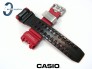 Pasek Casio GPW-1000RD-4A, GPW-1000 carbon czerwony