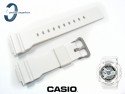 Pasek Casio GMA-S110CM-7, GMA-S110 biały matowy