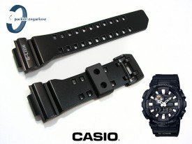Pasek Casio GAX-100B-1A, GAX-100 czarny półmat