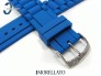 Pasek MORELLATO LENA silikonowy niebieski 22 mm