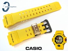 Pasek Casio GW-9400 , GW-9430EJ-9 żółty carbonowy