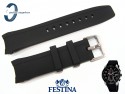 Pasek Festina F6841 gumowy czarny