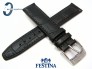 Pasek Festina F20201 czarny skórzany 21 mm