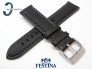 Pasek Festina F20202 skórzany czarny 22 mm