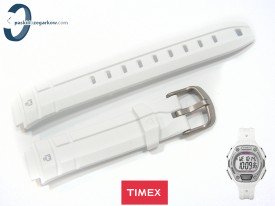 Pasek Timex TW5K89400 gumowy biały