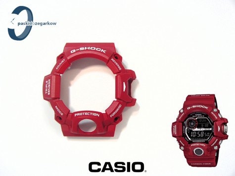 Bezel G-Shock GW-9400RD-4, GW-9400 czerwony matowy