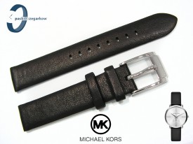 Pasek do zegarka Michael Kors MK2658 skórzany czarny 16 mm