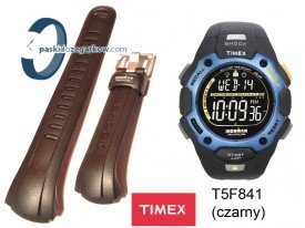 Pasek Timex T5F841, T5F821, T5F851 gumowy czarny