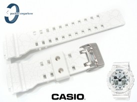 Pasek Casio GA-100CG-7A, GA-100, GA-110, GD-100, GD-110, GD-120, GA-120, GAX-100 biały wzór