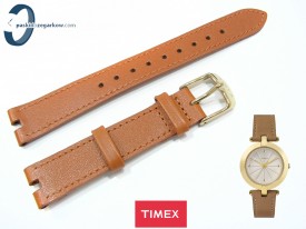 Pasek Timex TW2P79500 skórzany brązowy