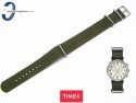 Pasek Timex Weekender TW2P71400 20 mm khaki