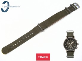 Pasek Timex Weekender TW$B04100 20 mm skórzany brązowy
