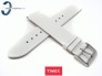 Pasek Timex TW2R26100 skórzany biały 20 mm