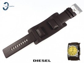 Pasek Diesel DZ1213 skórzany brązowy 28 mm