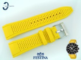 Pasek Festina F20330 silikonowy żółty