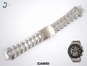 Bransoleta Casio EFR-539D, EFR-539 stalowa w kolorze srebrnym