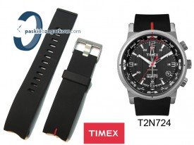 Pasek do zegarka Timex T2N724 gumowy