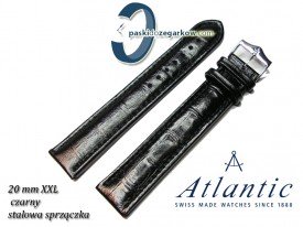 Pasek Atlantic 22mm XXL - Czarny