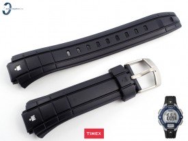 Pasek Timex T5K810 czarny gumowy