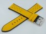 Pasek MORELLATO FLYBOARD skórzano-gumowy żółty 22 mm