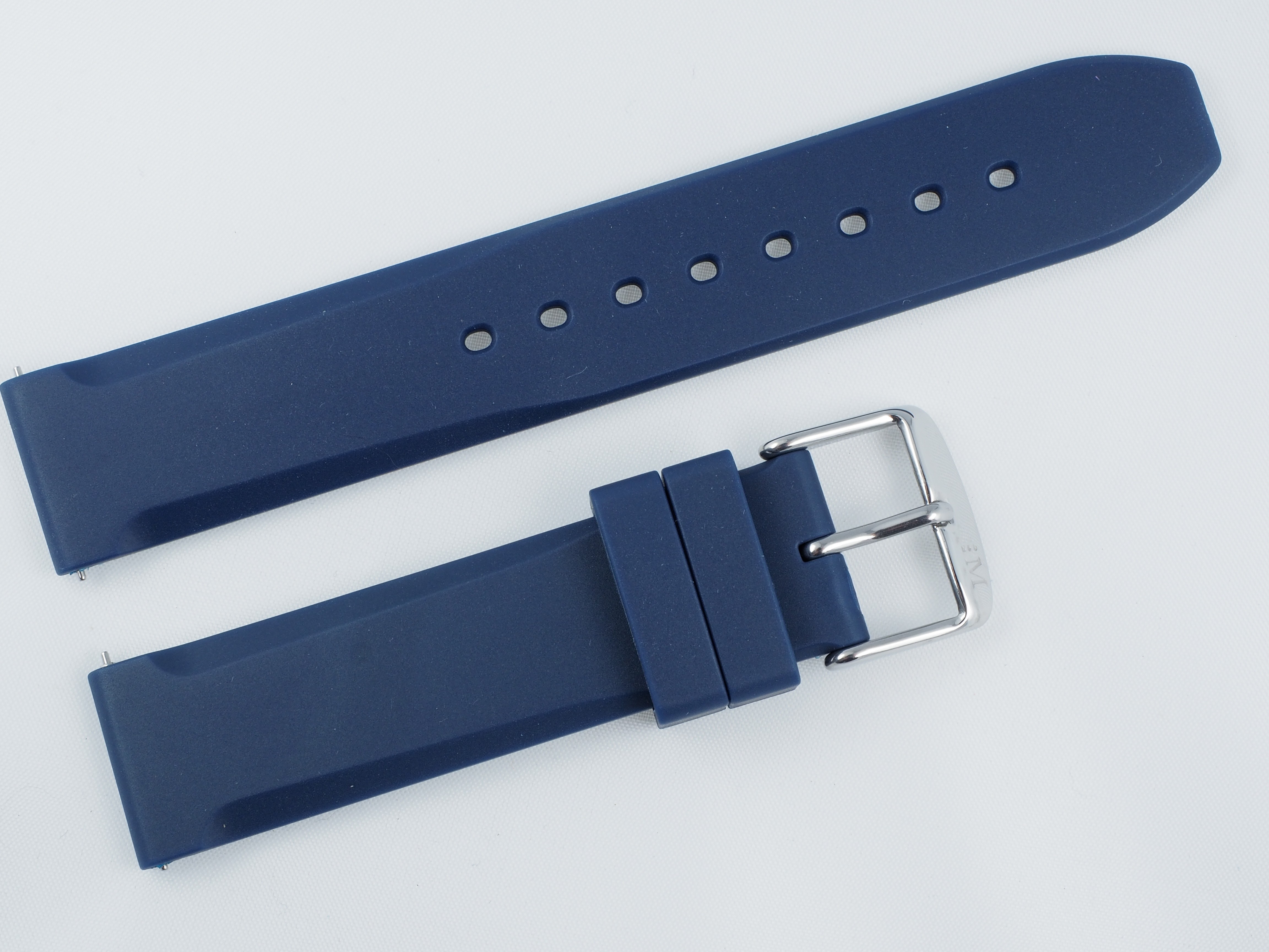 Pasek MORELLATO LUGANO gumowy granatowy 20 mm - paskidozegarkow.com