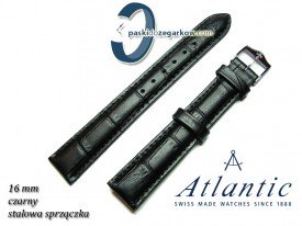 Pasek Atlantic 16mm - Czarny
