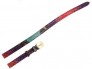 Pasek Michael Kors MK2390 kolorowy długi 12 mm