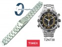Bransoleta Timex T2N738 stalowa