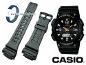 Pasek do zegarka Casio - AQ-S810, W-735, AEQ-110, TRT-110 czarny gumowy